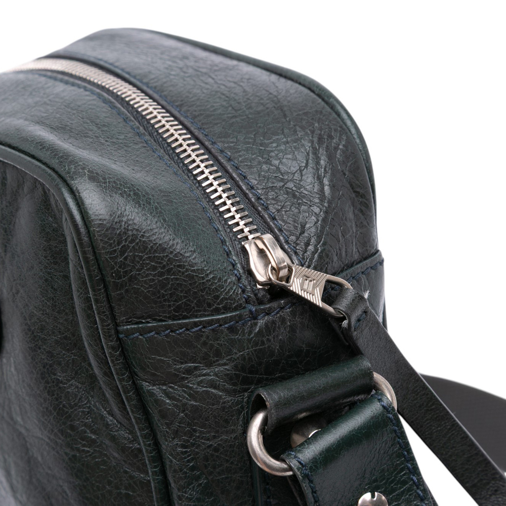Pre-Loved Balenciaga Lambskin Motocross Classic Reporter Crossbody - Picture 7 of 12